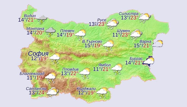 Ще има условия и за градушки