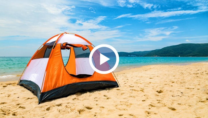 Все още не е приета наредба, която регламентира поставяне на палатки и кемпери