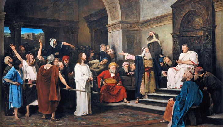 Днес Пилат Понтийски е потвърдил смъртната присъда на Исус Христос