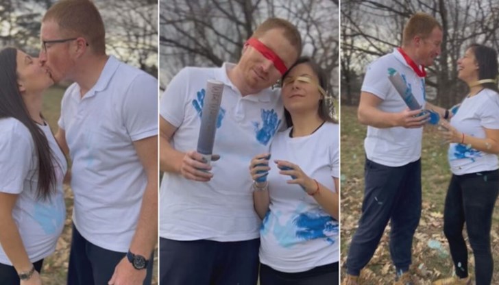 Двамата с любимата му Криси споделиха щастливата новина в социалните си мрежи