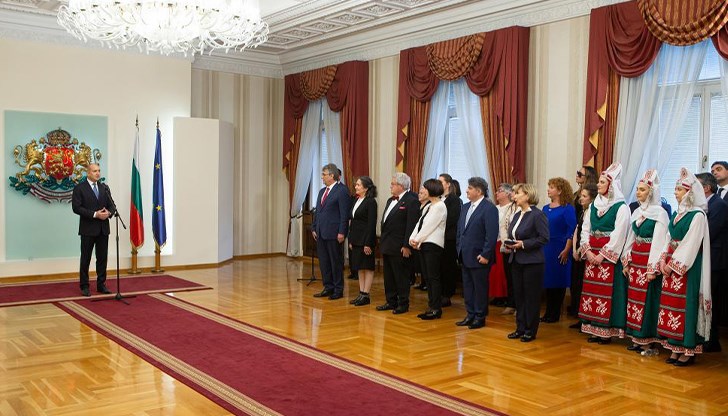 Президентът: Постиженията и постоянството на българските творци, учени и общественици дават увереност за бъдещето на България