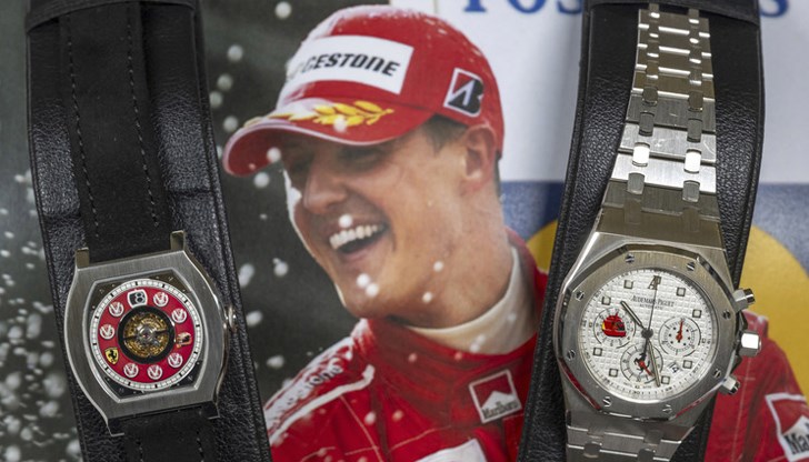 Става въпрос за колекция от осем ръчни часовника Става въпрос за колекция от осем ръчни часовника