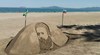 Чужденци изваяха лика на Ботев на бургаския плаж