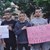 Протест пред болницата в Плевен