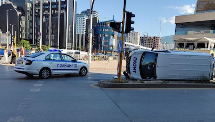 Пътният инцидент е станал пред столичен мол Пътният инцидент е станал пред столичен мол