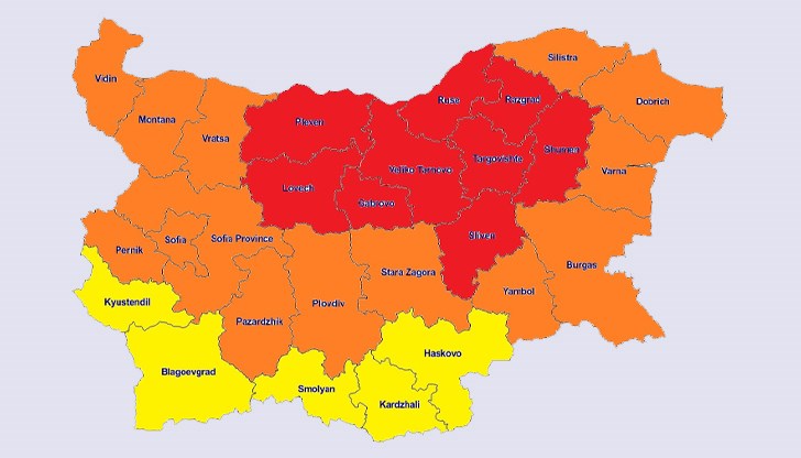 Поривите на вятъра може да достигнат до 100 километра в час Поривите на вятъра може да достигнат до 100 километра в час