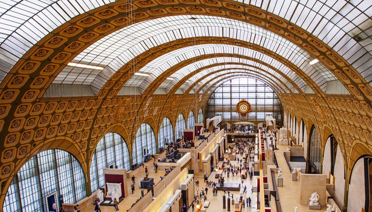 Акцията е била в музея Орсе в Париж Акцията е била в музея Орсе в Париж