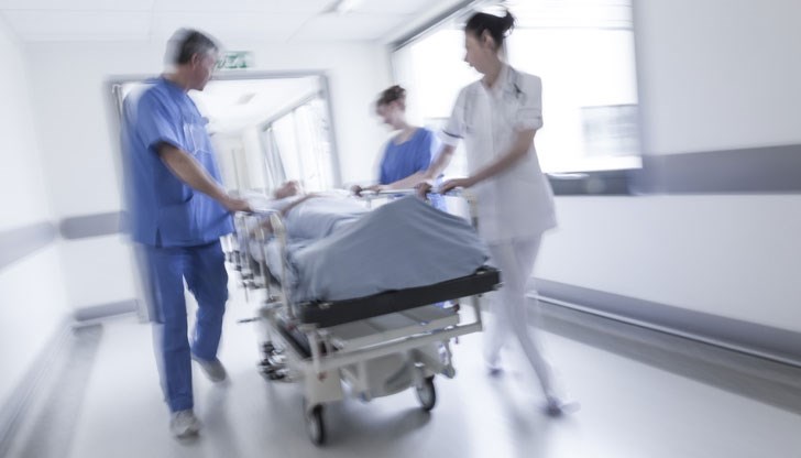 Пострадалият е в тежко състояние Пострадалият е в тежко състояние