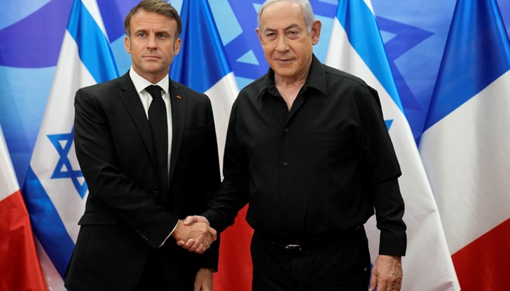 Това заявиха от френското президентство след разговора на Еманюел Макрон с Бенямин Нетаняху Това заявиха от френското президентство след разговора на Еманюел Макрон с Бенямин Нетаняху