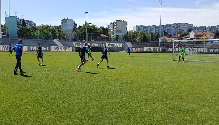 Първата лятна тренировка на русенския тим е предвидена за 17 юни Първата лятна тренировка на русенския тим е предвидена за 17 юни