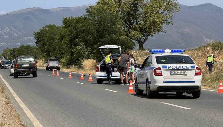 Инцидентът е в близост до разклона за село Копринка