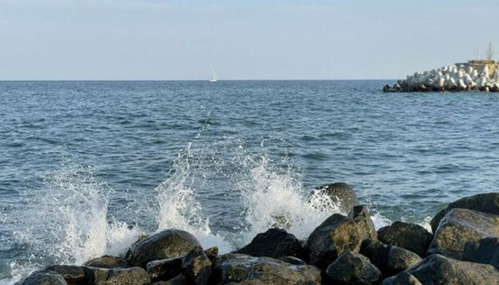 Причина за това са климатичните промени - коментира старши спасителят на Северния плаж в Бургас Петър Русев Причина за това са климатичните промени - коментира старши спасителят на Северния плаж в Бургас Петър Русев