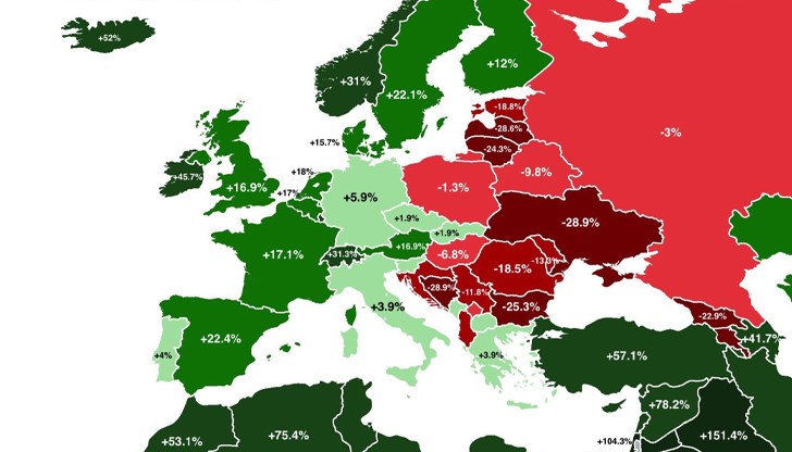 Как се променя континентът през последните 30 години Как се променя континентът през последните 30 години