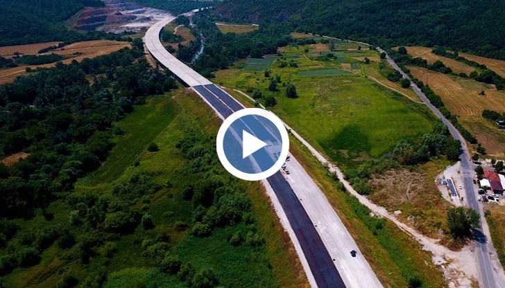 Строителството на магистралата между Боаза и Дерманци напредва с бързи темпове