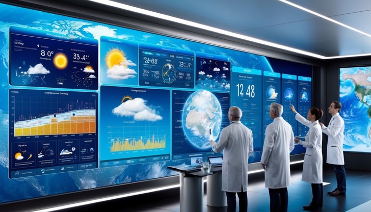 Изкуственият интелект променя прогнозите за времето Изкуственият интелект променя прогнозите за времето