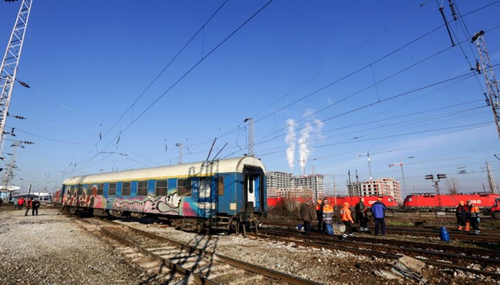 Инцидентът е станал без жертви и пострадали, като машинистът е невредим Инцидентът е станал без жертви и пострадали, като машинистът е невредим