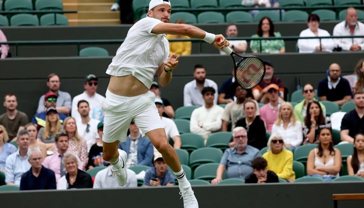 Българският тенисист си осигури място на осминафиналите Българският тенисист си осигури място на осминафиналите