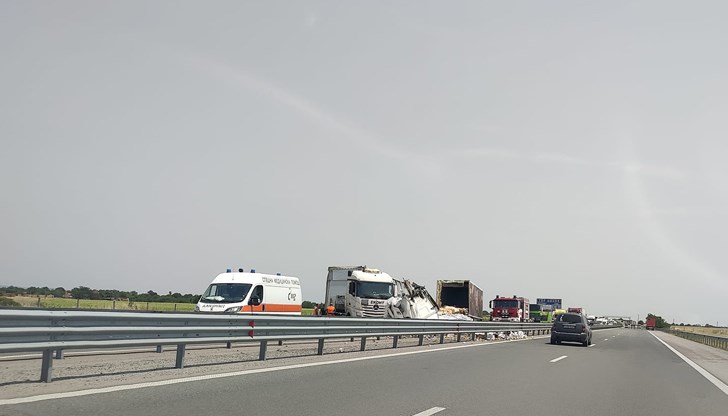 Удариха се два ТИР-а