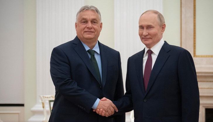 Орбан и Путин проведоха "невероятна" среща в Кремъл Орбан и Путин проведоха "невероятна" среща в Кремъл