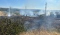 Голям пожар гори между Плевен и Русе