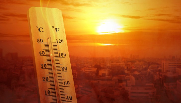 Нов температурен връх за последните 63 години Нов температурен връх за последните 63 години