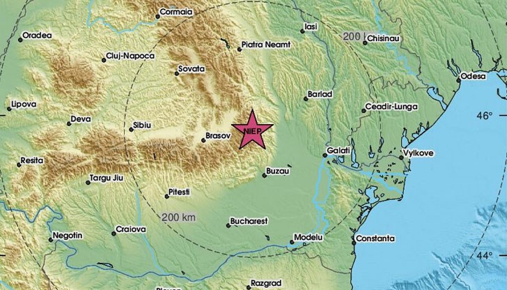Трусът е бил на 17 км от Тулници Трусът е бил на 17 км от Тулници