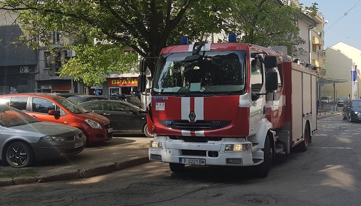 Димка за вредители вдигна пожарникарите на крак Димка за вредители вдигна пожарникарите на крак