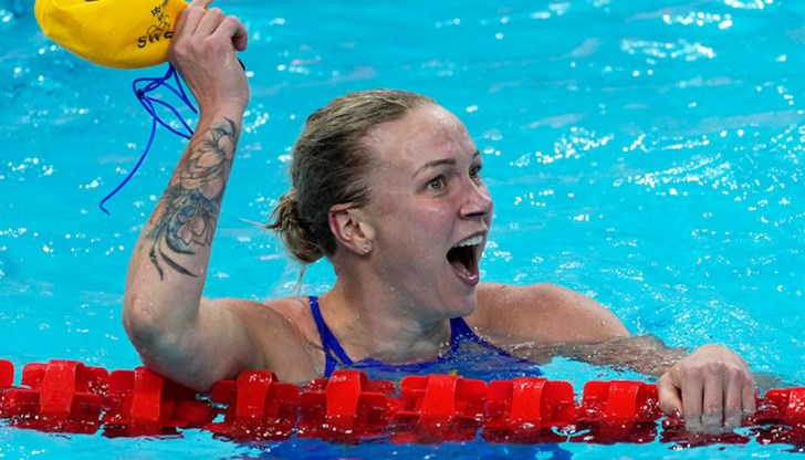 Шведската плувкиня постигна впечатляващо време от 23.61 секунди Шведската плувкиня постигна впечатляващо време от 23.61 секунди