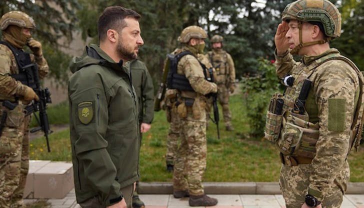 Главнокомандващият ВСУ докладва на Зеленски за успехите на фронта Главнокомандващият ВСУ докладва на Зеленски за успехите на фронта