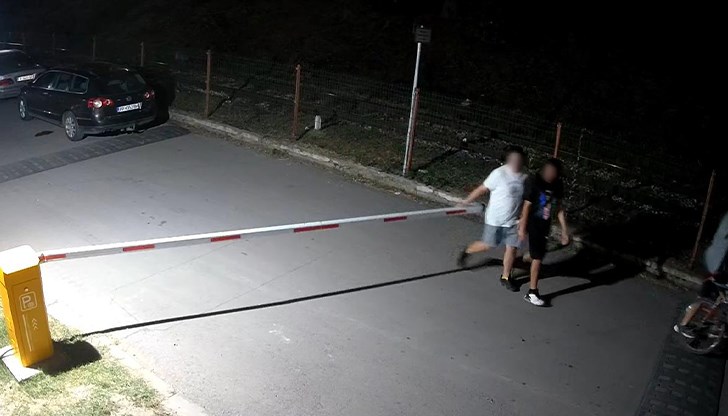 Камери заснеха група непълнолетни при акта на вандализъм Камери заснеха група непълнолетни при акта на вандализъм