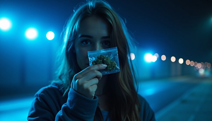 23-годишната русенка заявила пред полицаите, че тревата била за лична употреба 23-годишната русенка заявила пред полицаите, че тревата била за лична употреба