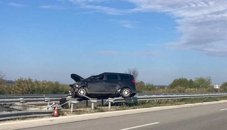 Трети пътен инцидент за седмица по магистралата в Шуменска област Трети пътен инцидент за седмица по магистралата в Шуменска област
