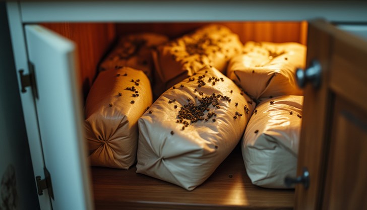 Шест метода за защита на храната от нашествието на гъгрици Шест метода за защита на храната от нашествието на гъгрици