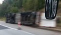 Шофьор на камион загина при тежка катастрофа край Кресна