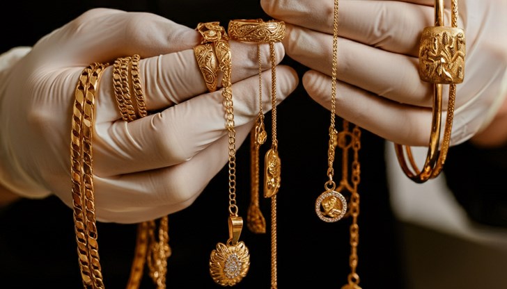 Стюард се опита да пренесе контрабандно над 680 грама златни бижута Стюард се опита да пренесе контрабандно над 680 грама златни бижута