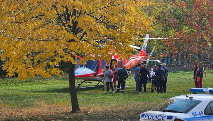 Жената е паднала от скеле Жената е паднала от скеле