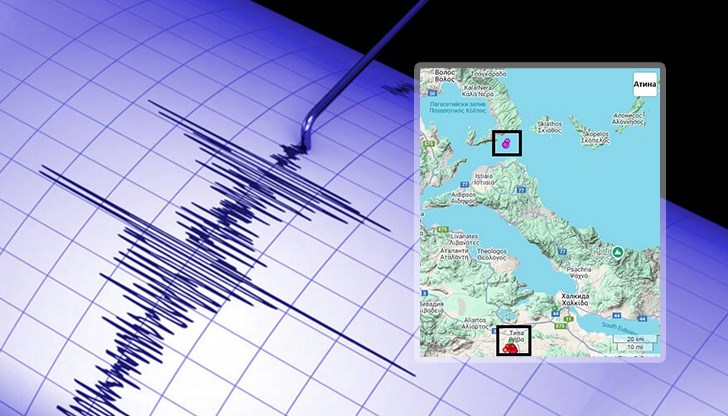 Сеизмолози анализират необичайна поредица от трусове в Гърция Сеизмолози анализират необичайна поредица от трусове в Гърция