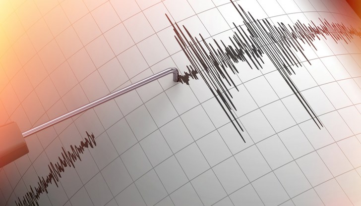 Трусът е с магнитуд 4 Трусът е с магнитуд 4