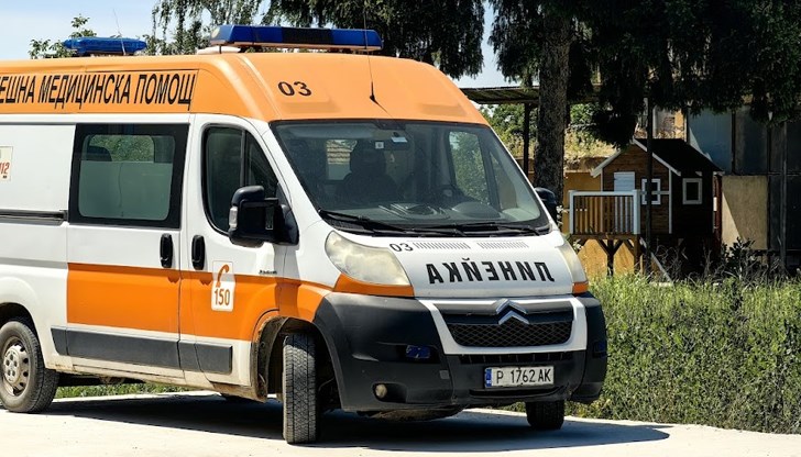 Инцидентът е станал при движение на заден ход на улица "Тракия" Инцидентът е станал при движение на заден ход на улица "Тракия"