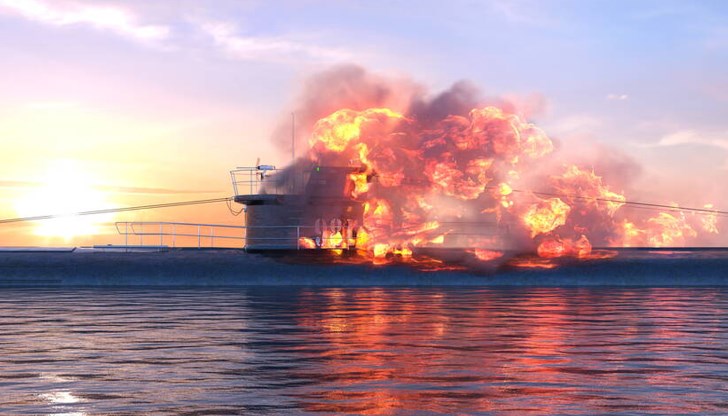 Пожар взе две жертви на товарен кораб край Истанбул Пожар взе две жертви на товарен кораб край Истанбул