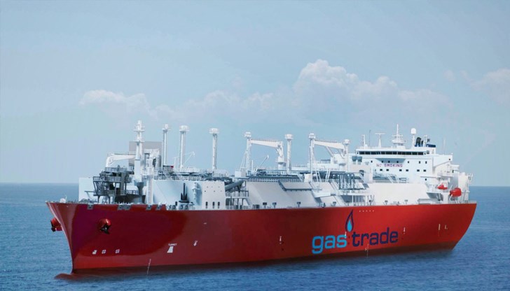 Съоръжението с капацитет от 5,5 милиарда кубически метра годишно Съоръжението с капацитет от 5,5 милиарда кубически метра годишно