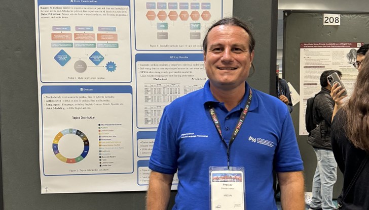 Технологията на Преслав Наков анализира медийно съдържание на 13 езика Технологията на Преслав Наков анализира медийно съдържание на 13 езика