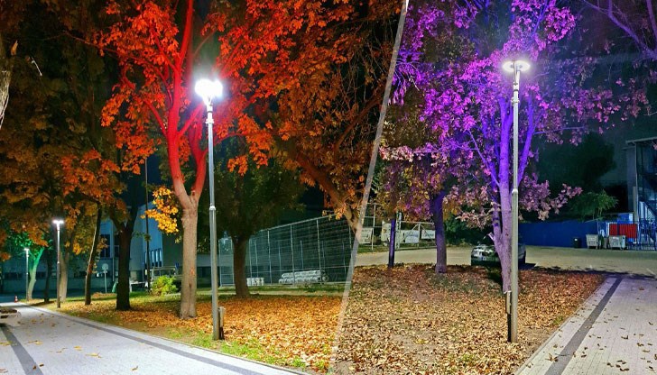 Модернизация на осветлението в различни части на Русе Модернизация на осветлението в различни части на Русе