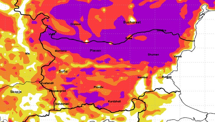 Температурите падат до минус 5 градуса Температурите падат до минус 5 градуса