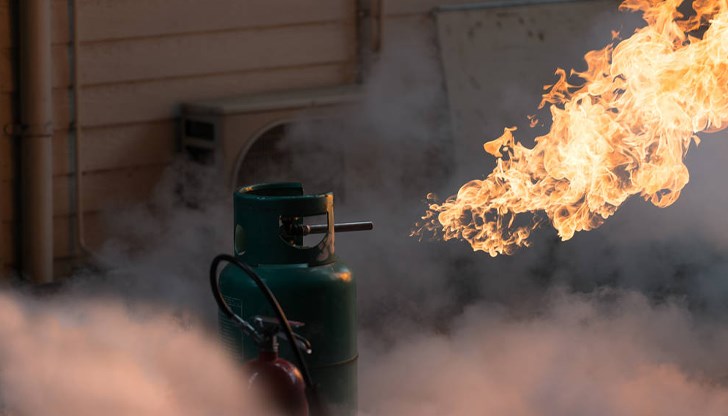 Неизправна газова бутилка предизвика тежък инцидент в Крушовица Неизправна газова бутилка предизвика тежък инцидент в Крушовица