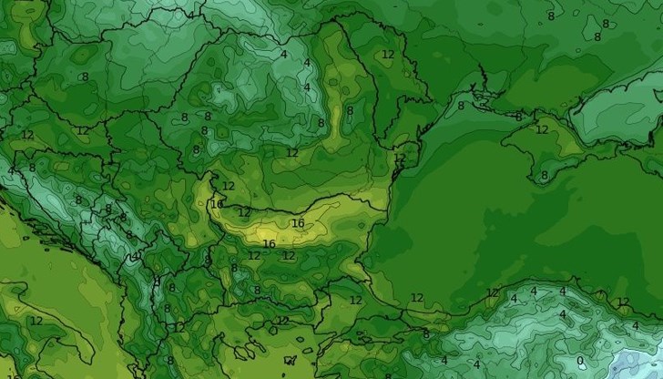 Преди затоплянето идват студени нощи с минус 9 градуса Преди затоплянето идват студени нощи с минус 9 градуса