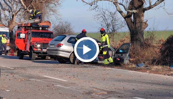 Тежък инцидент затвори пътя Русе - Бяла