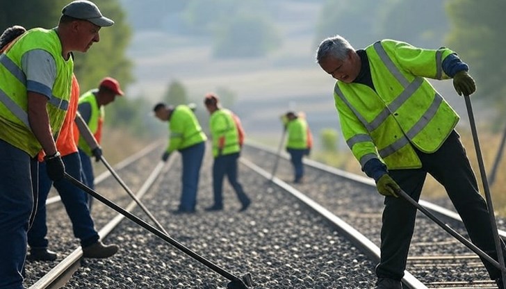 Трети работник е настанен в болница, движението на влаковете е преустановено