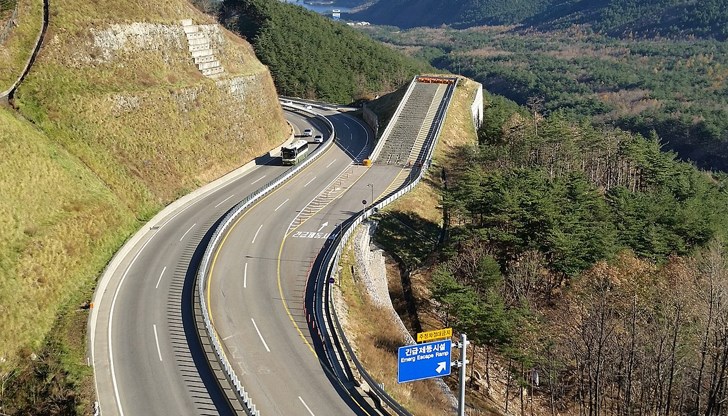 Уникално съоръжение гарантира безопасността на път "Мисирьонг"