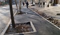 Унищожаване на тротоари на улица "Доростол"